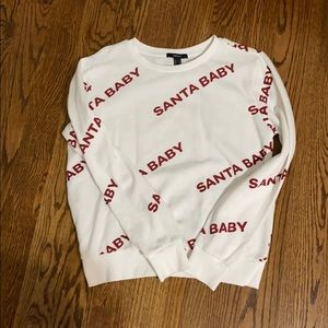 Santa baby sweatshirt